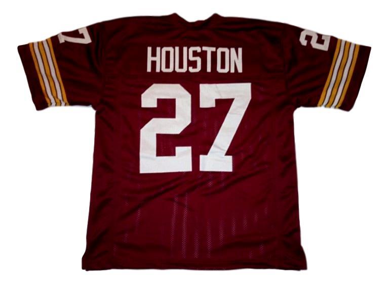 Ken Houston CUSTOM STITCHED Unsigned Football Jersey Maroon