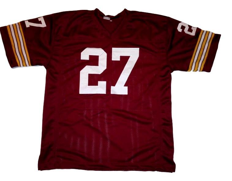 Ken Houston CUSTOM STITCHED Unsigned Football Jersey Maroon