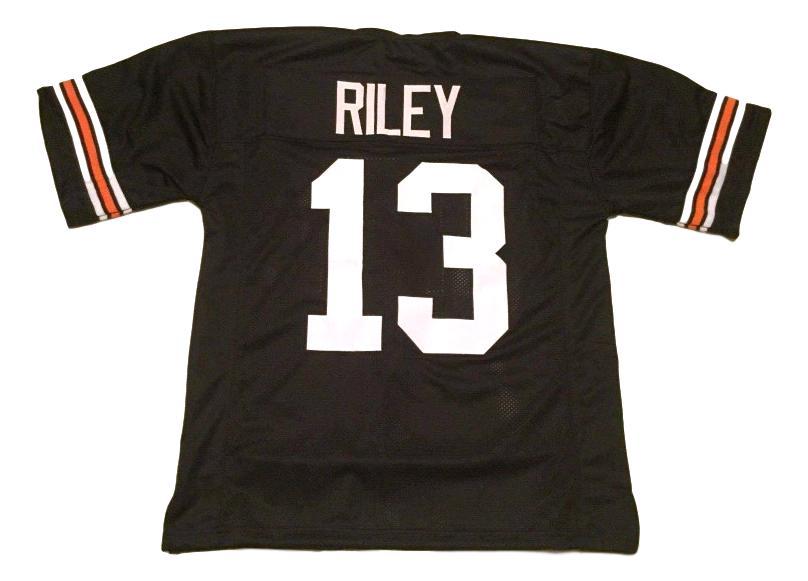 Ken Riley CUSTOM STITCHED Unsigned Football Jersey Black