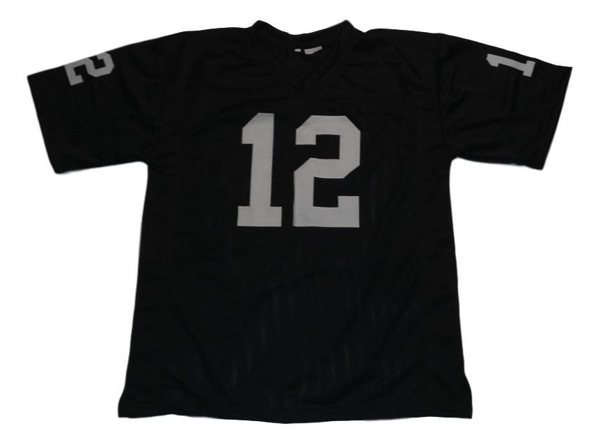 Ken Stabler CUSTOM STITCHED Unsigned Football Jersey Black