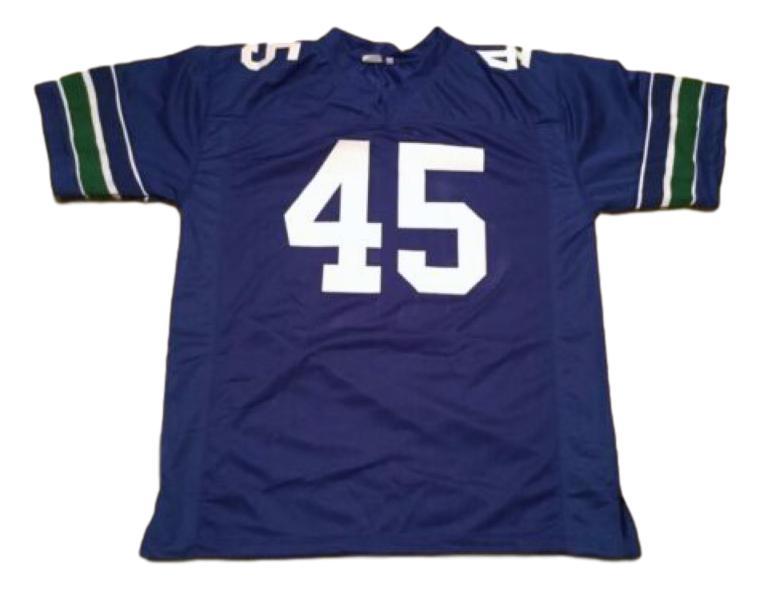 Kenny Easley CUSTOM STITCHED Unsigned Football Jersey Blue