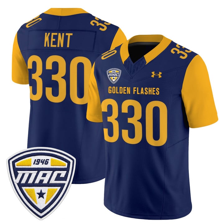 Kent Jersey #330 Kent State Golden Flashes 2025 Limited Stitched