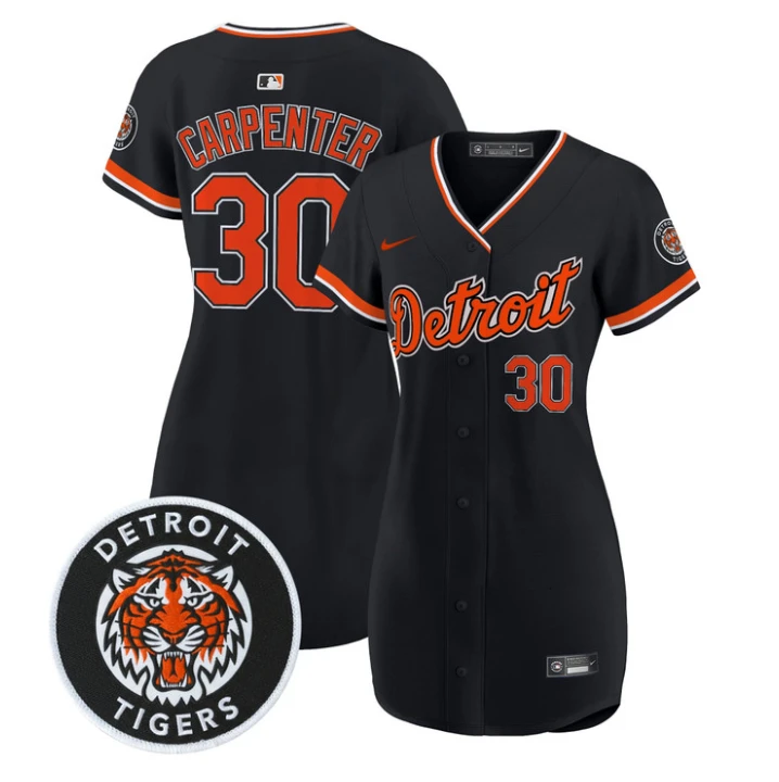 Kerry Carpenter Jersey #30 Detroit Tigers 2026 Baseball Dress Stitched