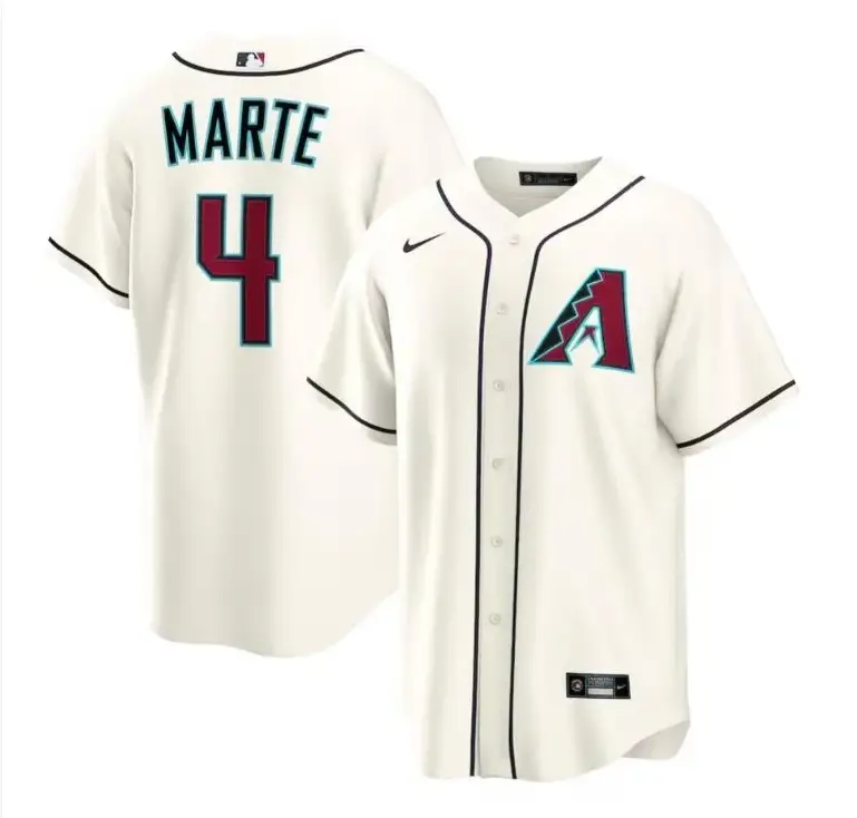 Ketel Marte Jersey #4 Diamondbacks Vapor Premier Limited All Stitched