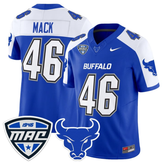 Khalil Mack Jersey #46 Vapor Limited 2025 Football Stitched