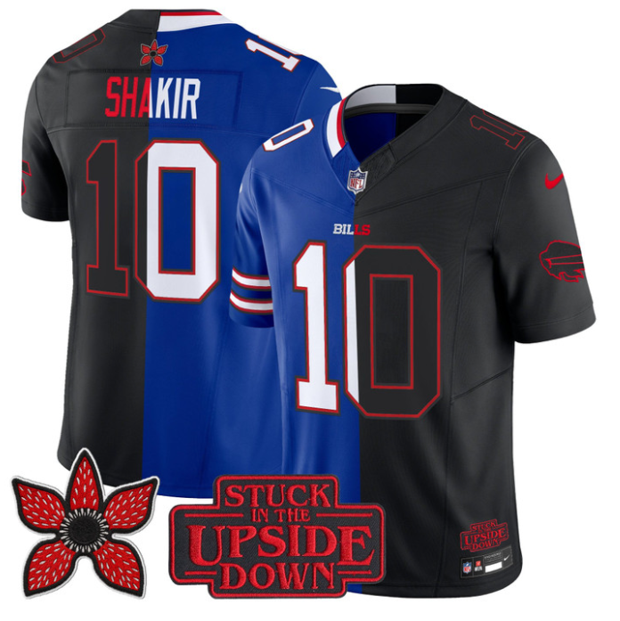 Khalil Shakir Jersey #10 Upside Down Edition Vapor Limited Stitched