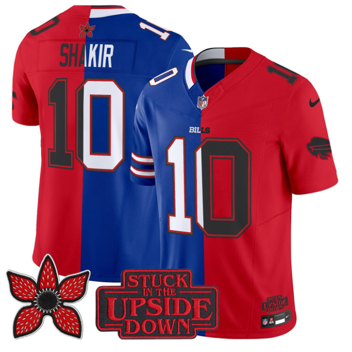 Khalil Shakir Jersey #10 Upside Down Edition Vapor Limited Stitched