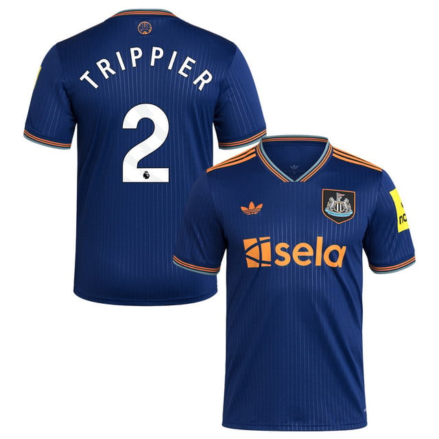 Kieran Trippier #2 Newcastle United 2025-26 Third Match Jersey – Navy