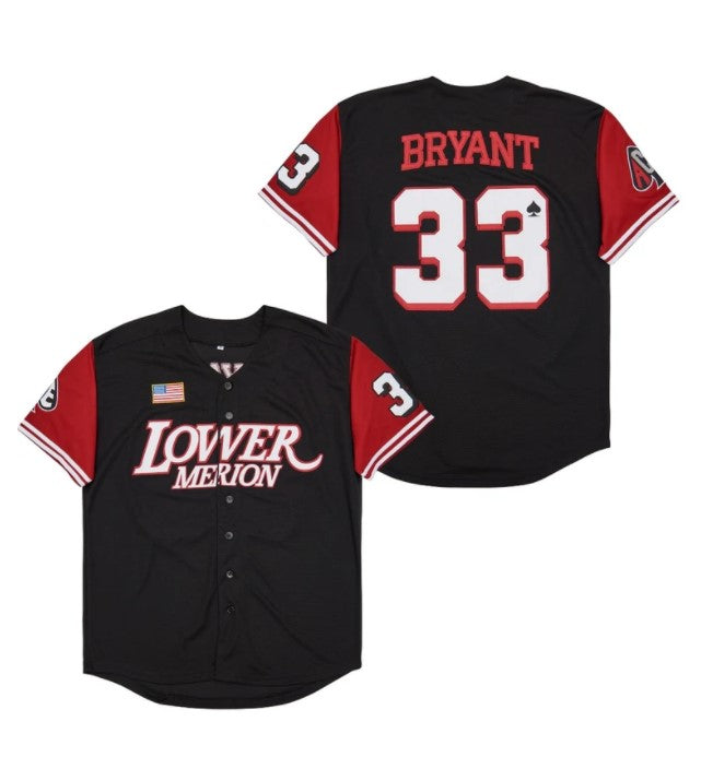 Kobe Bryant Lower Merion Baseball Jersey