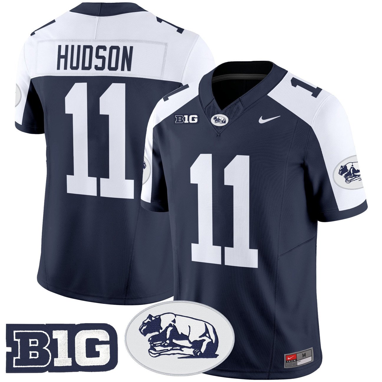 Kyron Hudson Jersey #11 Penn State Nittany Lions 2025 Throwback Limited Stitched