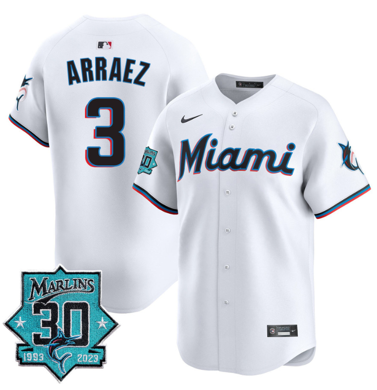 Miami Marlins Red City Connect Vapor Limited Customized Jersey - All Stitched