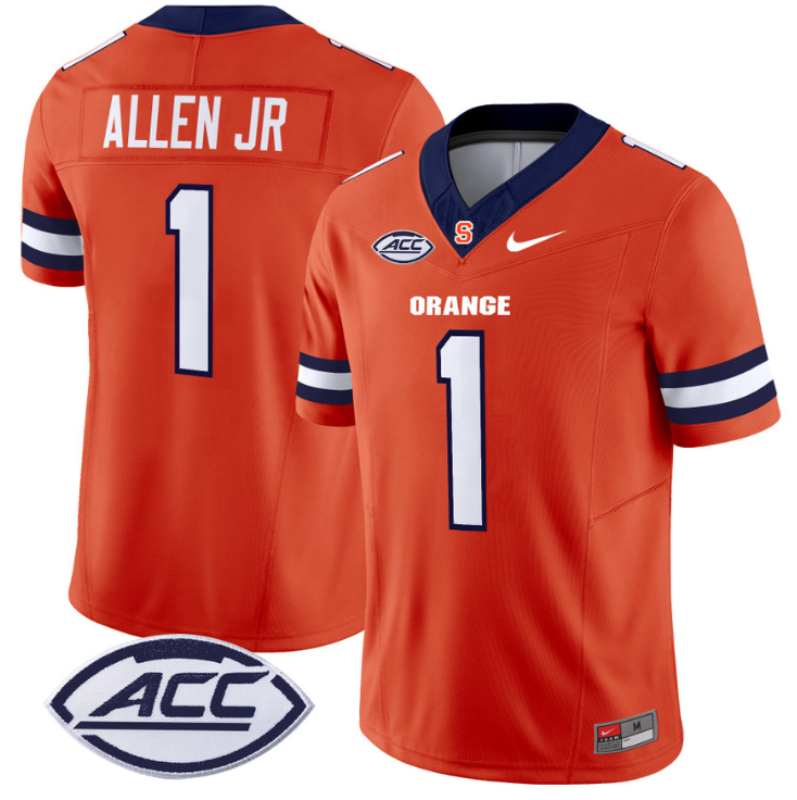 LeQuint Allen Jersey #1 Syracuse Orange Vapor Limited College Football Orange