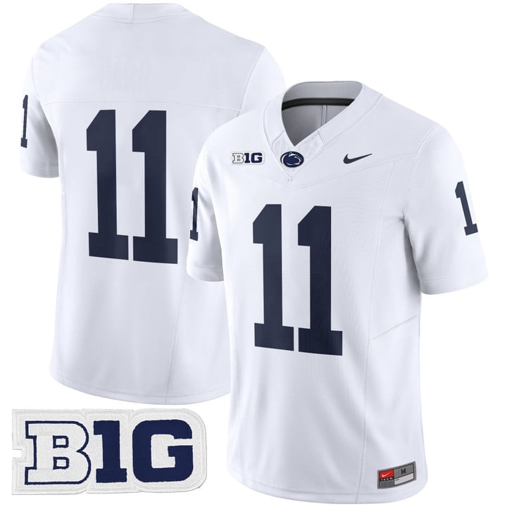 LaVar Arrington Jersey #11 No Name Penn State Nittany Lions 2025 Stitched White