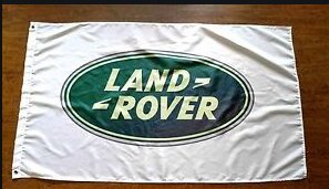 Land Rover White Flag 3X5 Ft Polyester Banner USA 90x150cm