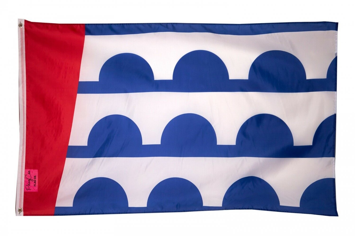 Large Flag Des Moines Flying Flag 3x5FT Banner IOWA Midwest State USA IA Dorm