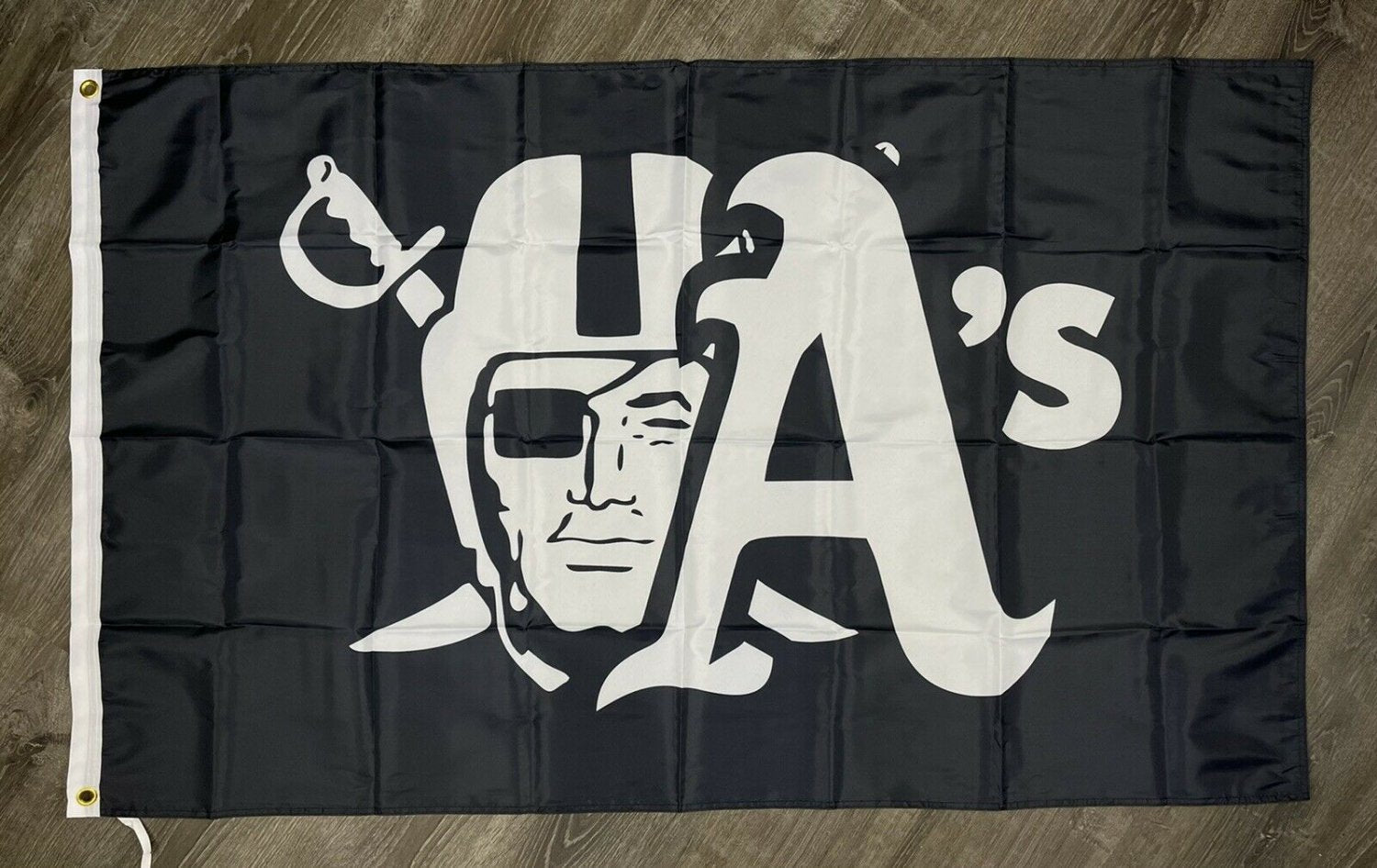 Las Vegas Oakland Raiders Athletics Flag 3x5 ft Banner Man-Cave Garage