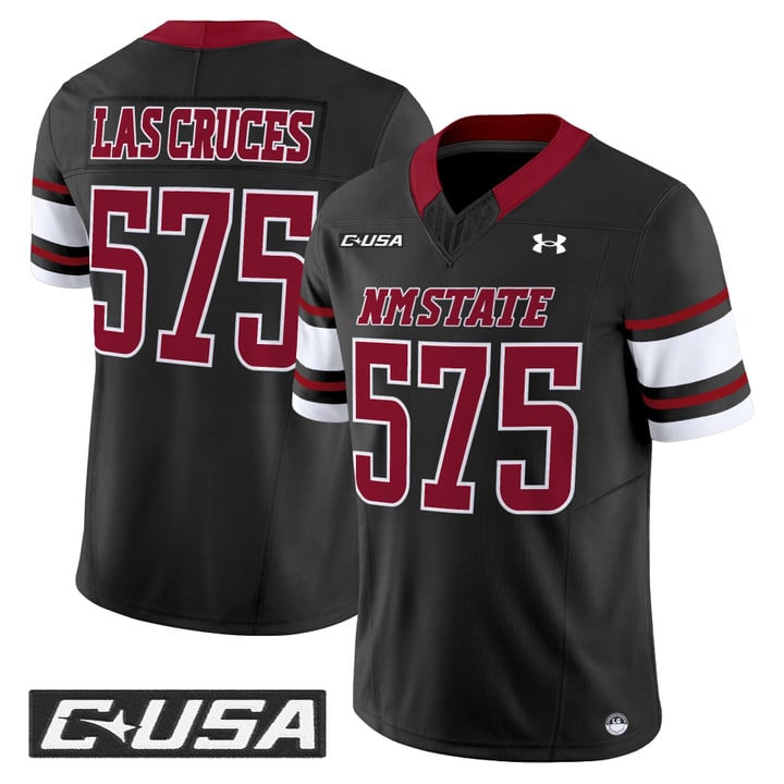 Las Cruces Jersey #575 New Mexico State Aggies 2025 Vapor Stitched