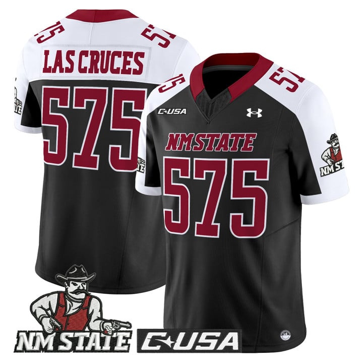 Las Cruces Jersey #575 New Mexico State Aggies 2025 Vapor Stitched