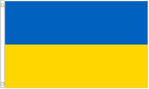 Leeds United Horizontal Halves Flag 3x5ft Banner Polyester