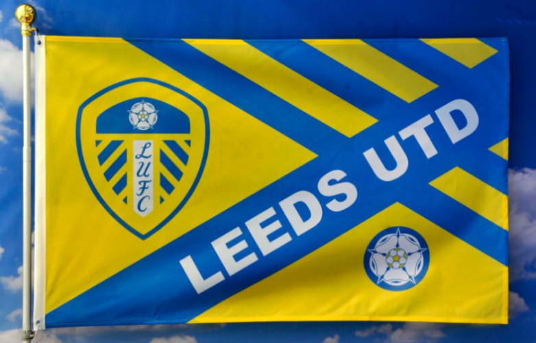 Leeds Utd Football Club Flag 3x5ft Banner Polyester