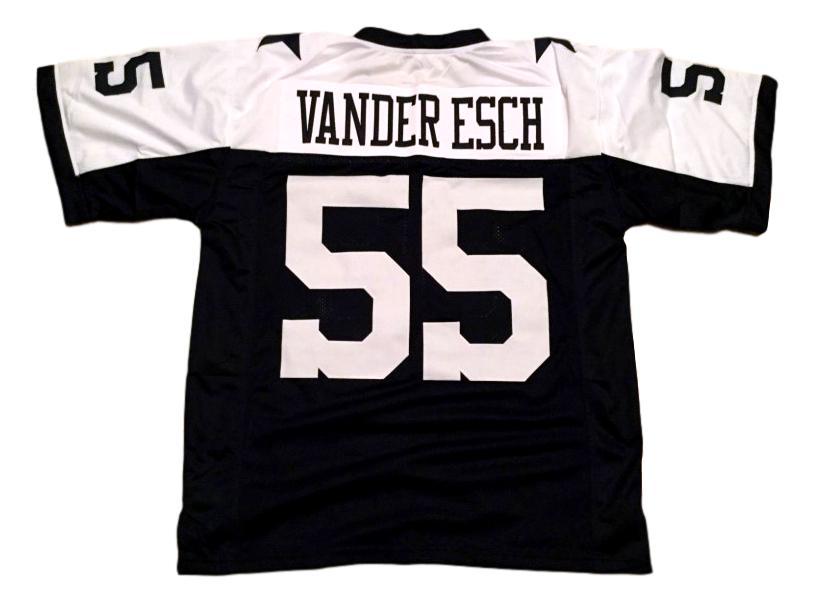Leighton Vander Esch CUSTOM STITCHED Unsigned Football Jersey Black