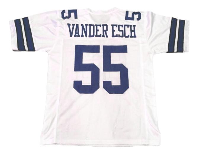 Leighton Vander Esch CUSTOM STITCHED Unsigned Football Jersey White