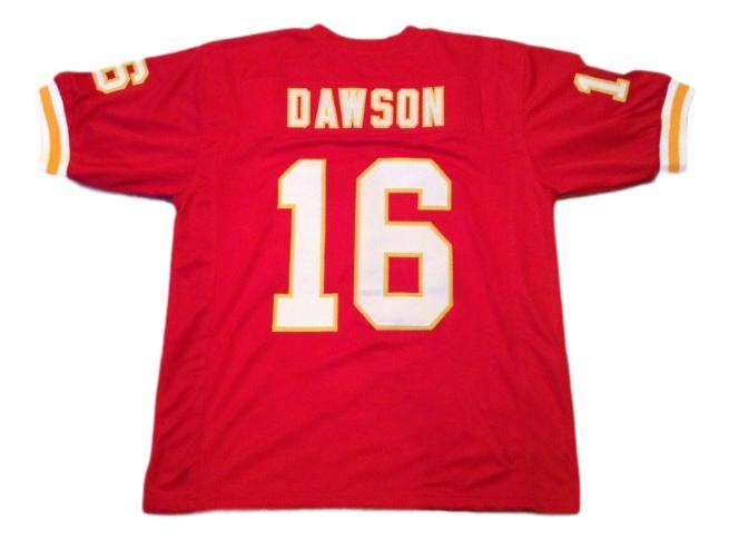 Len Dawson CUSTOM STITCHED Unsigned Football Jersey Red