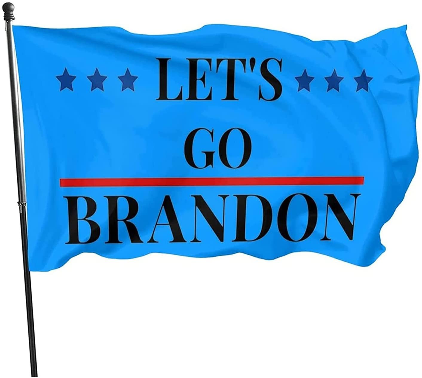 Let’s Go Brandon Flag for Wall College 3x5Ft Blue with Brass Grommets