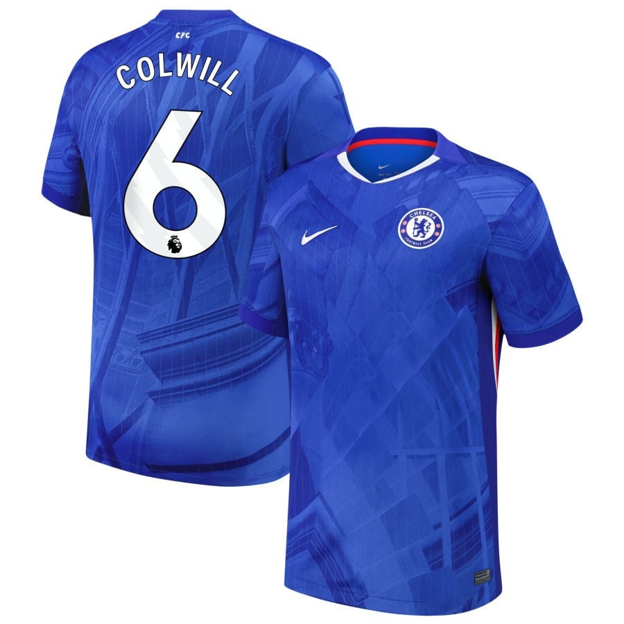 Levi Colwill #6 Chelsea 2025-26 Home Match Jersey – Blue