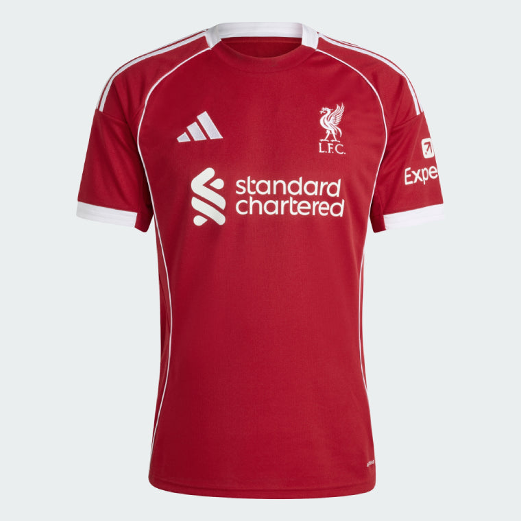 Liverpool 2025-26 MAMARDASHVILI 25 Home Jersey – Red