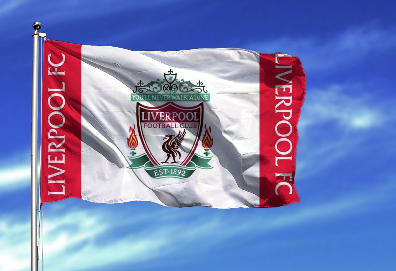 Liverpool You'll Never Walk Alone Flag 3x5ft Style 4