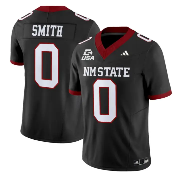 Lorenzo Smith Jersey #0 New Mexico State 2026 Vapor Limited Stitched