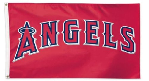 Los Angeles Angels Sport Flag 3X5Ft Banner USA Polyester with Brass Grommets