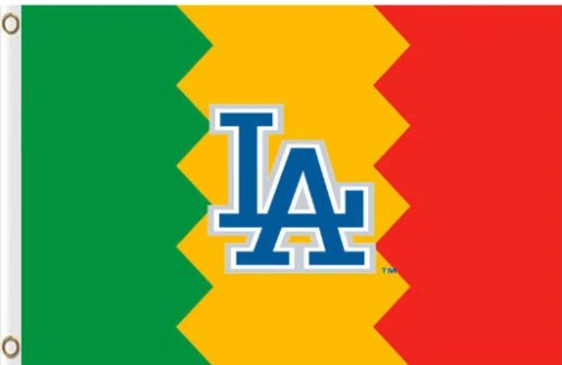 Los Angeles Angels US Flag 3X5Ft Banner USA Polyester with Brass Grommets