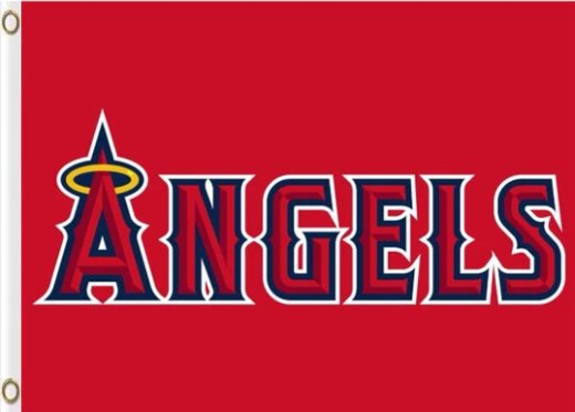 Los Angeles Angels of Anaheim Flag 3X5Ft Banner USA Polyester with Brass Grommets