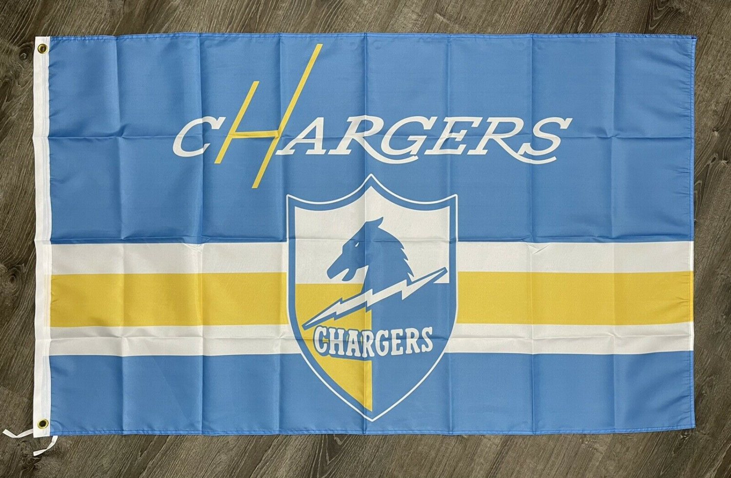Los Angeles Chargers Retro Style Man-Cave Flag 3x5 ft Sports Banner Garage