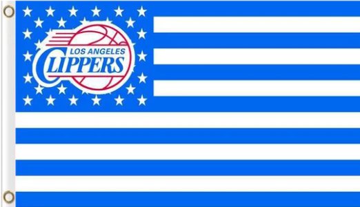 Los Angeles Clippers Team US Sport Flag 3X5Ft Polyester Banner USA Digital Print