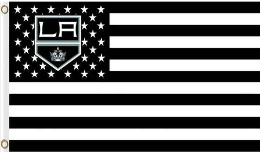 Los Angeles Kings Flag 3X5Ft Polyester Digital Print Banner USA