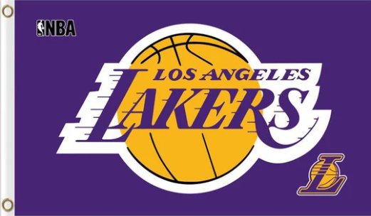 Los Angeles Lakers Club Sport Flag 3X5Ft Polyester Banner USA Digital Print