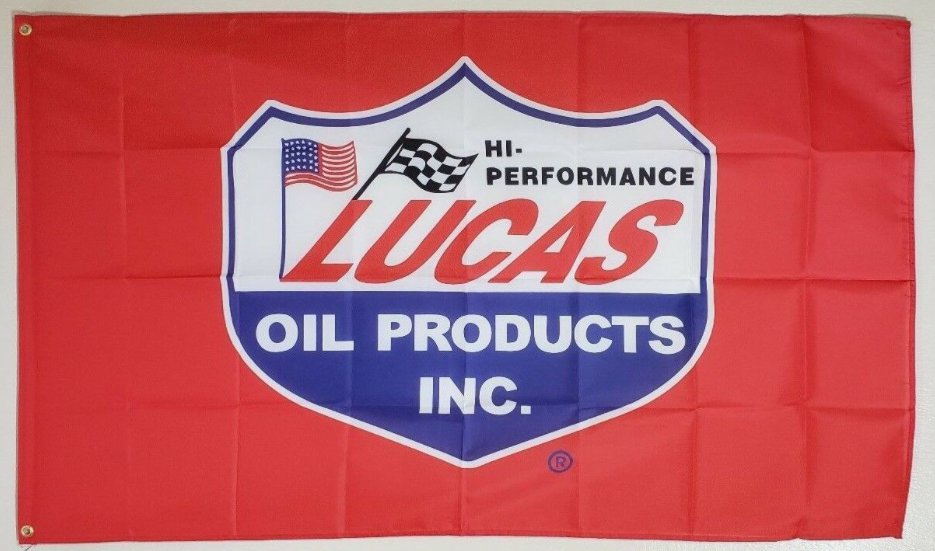 Lucas Oil Racing Flag 3X5 Ft Polyester Banner USA 90x150cm