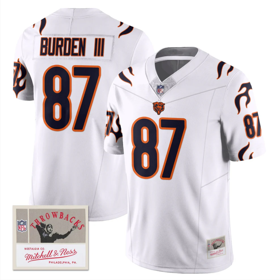 Luther Burden III Jersey #87 Throwback 2006 Legacy Vapor Limited Stitched