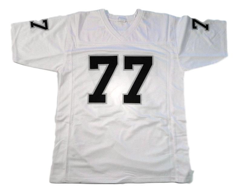 Lyle Alzado CUSTOM STITCHED Unsigned Football Jersey White