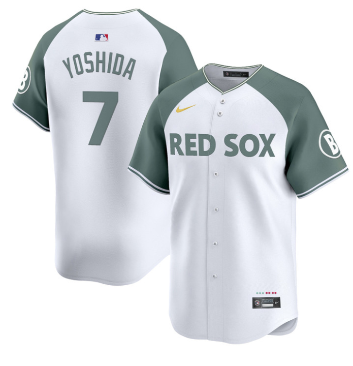 Masataka Yoshida Jersey #7 Boston Red Sox 2025 City Connect Vapor Premier Limited Stitched Alternate