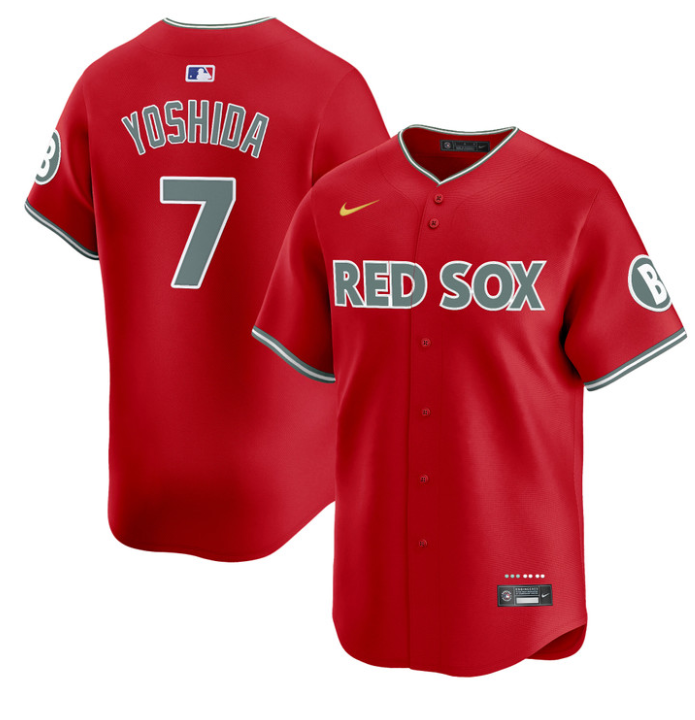 Masataka Yoshida Jersey #7 Boston Red Sox 2025 City Connect Vapor Premier Limited Stitched White