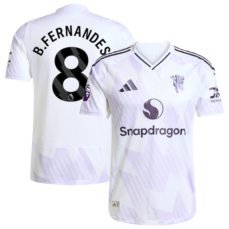 Manchester United 2025-26 Away ANTONY 21 Match Jersey – White