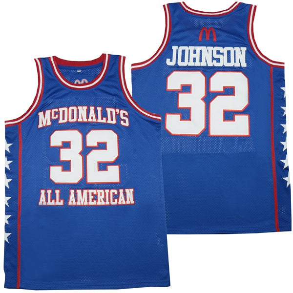Magic Johnson #32 Mcdonalds Movie Basketball Jersey