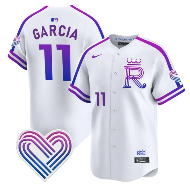 Maikel Garcia Jersey #11 Kansas City Royals 2026 City Connect Premier Stitched
