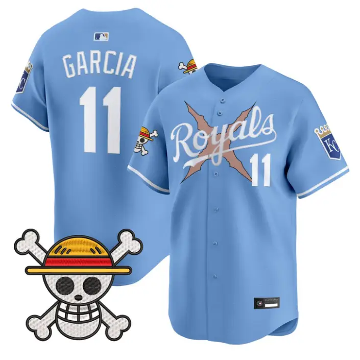 Maikel Garcia Jersey #11 Kansas City Royals One Piece Premier Stitched