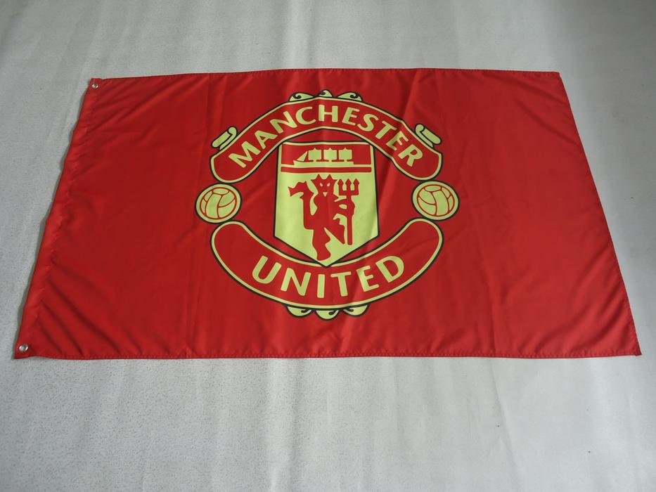 Manchester United F.C. Flag 3x5ft Banne polyester