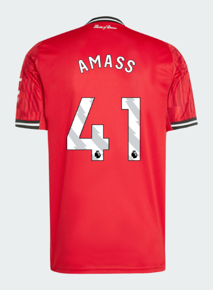 Manchester United Home 2025-26 AMASS 41 Match Jersey – Red